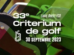 33e Critérium de golf - Le Cellier