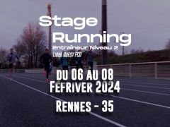STAGE RUNNING (Niveau 2) Rennes