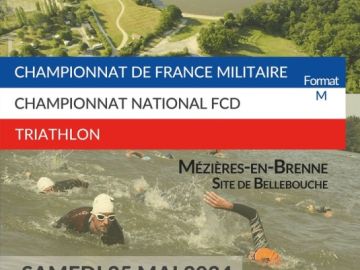 [𝗖𝗛𝗔𝗠𝗣𝗜𝗢𝗡𝗡𝗔𝗧 𝗡𝗔𝗧𝗜𝗢𝗡𝗔𝗟 𝗙𝗖𝗗 𝗗𝗘 𝗧𝗥𝗜𝗔𝗧𝗛𝗟𝗢𝗡]

🏃‍♀️🚴🏊‍♀️
Venez participer au championnat national FCD de triathlon le samedi 25 mai 2024 à Mézières-en-Brenne...