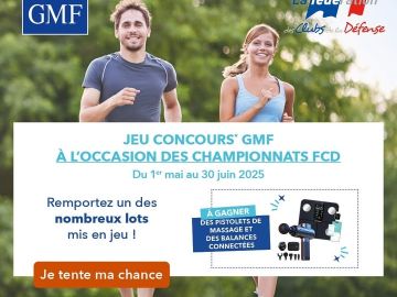 [𝗘𝘀𝗽𝗮𝗰𝗲 𝗽𝗮𝗿𝘁𝗲𝗻𝗮𝗶𝗿𝗲 - 𝗚𝗠𝗙]

Jusqu’au 30 juin 2025, tentez votre chance en participant au grand jeu concours GMF x FCD !

👉...