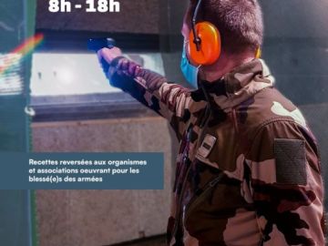 [𝗖𝗵𝗮𝗹𝗹𝗲𝗻𝗴𝗲 𝗱𝗲 𝘁𝗶𝗿 𝘀𝗽𝗼𝗿𝘁𝗶𝗳 - 𝗟𝗶𝗴𝘂𝗲 𝗢𝘂𝗲𝘀𝘁] 

🔫 Choisissez votre créneau et venez participer au challenge de tir sportif au profit des blessé(e)s des armées !