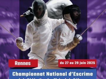 [𝗖𝗵𝗮𝗺𝗽𝗶𝗼𝗻𝗻𝗮𝘁 𝗻𝗮𝘁𝗶𝗼𝗻𝗮𝗹 𝗱'𝗘𝘀𝗰𝗿𝗶𝗺𝗲 - 𝗙𝗖𝗗]

👉 Nous vous attendons nombreuses et nombreux du 𝟮𝟳 𝗮𝘂 𝟮𝟵 𝗷𝘂𝗶𝗻 𝗮̀ 𝗥𝗲𝗻𝗻𝗲𝘀 pour cette finale de championnat national...