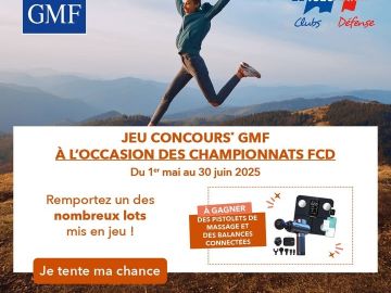 [Espace Partenaire]

Jusqu’au 30 juin 2025, tentez votre chance en participant à notre grand jeu concours GMF x FCD !

👉 https://swll.to/0MEuGk