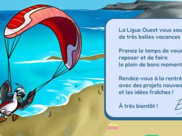 [𝗙𝗲𝗿𝗺𝗲𝘁𝘂𝗿𝗲 𝗱𝗲 𝗹𝗮 𝗟𝗶𝗴𝘂𝗲 𝗢𝘂𝗲𝘀𝘁 𝗙𝗖𝗗] 

🌞 La Ligue Ouest FCD ferme ses portes quelques jours, 𝗱𝘂 𝟭𝟭 𝗮𝘂 𝟮𝟲 𝗮𝗼𝘂̂𝘁 𝟮𝟬𝟮𝟱 ! 

🏖 Éole et le reste de l'équipe vous...