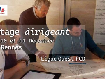 [𝗦𝗧𝗔𝗚𝗘 𝗗𝗜𝗥𝗜𝗚𝗘𝗔𝗡𝗧 𝗗𝗘 𝗖𝗟𝗨𝗕]

👩‍🏫 Le stage Dirigeant de la ligue Ouest a lieu les 10 et 11 décembre 2025

📍​ 𝗥𝗲𝗻𝗻𝗲𝘀, au siège de la Ligue Ouest (35)

👉...