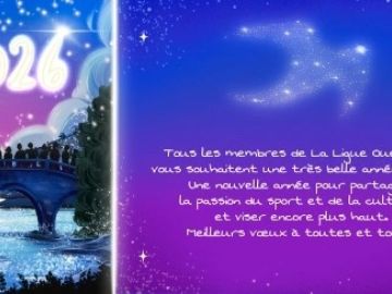 [Bonne année 2026 ! ]

La Ligue Ouest FCD vous souhaite à toutes et à tous une très belle année 2026