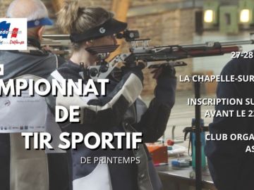 [𝐂𝐡𝐚𝐦𝐩𝐢𝐨𝐧𝐧𝐚𝐭 𝐝𝐞 𝐭𝐢𝐫 𝐬𝐩𝐨𝐫𝐭𝐢𝐟 - 𝐋𝐢𝐠𝐮𝐞 𝐎𝐮𝐞𝐬𝐭 𝐅𝐂𝐃]

📅 𝟐𝟕 et 𝟐𝟖 𝐦𝐚𝐫𝐬 𝟐𝟎𝟐𝟔

📍 La Chapelle-sur-Erdre - 44

👀 𝐈𝐧𝐬𝐜𝐫𝐢𝐩𝐭𝐢𝐨𝐧𝐬 sur Sygema 𝐚𝐯𝐚𝐧𝐭 𝐥𝐞 𝟐𝟑 𝐦𝐚𝐫𝐬 𝟐𝟎𝟐𝟔

👉Toutes...