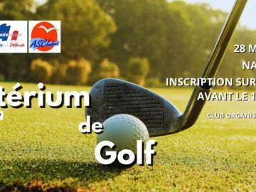 [𝗖𝗿𝗶𝘁𝗲𝗿𝗶𝘂𝗺 𝗱𝗲 𝗴𝗼𝗹𝗳 - 𝗟𝗶𝗴𝘂𝗲 𝗢𝘂𝗲𝘀𝘁 𝗙𝗖𝗗]

📆 𝟮𝟴 𝗺𝗮𝗿𝘀 𝟮𝟬𝟮𝟲

📍 Nantes (44)

👀 Inscriptions sur SYGEMA 𝗷𝘂𝘀𝗾𝘂'𝗮𝘂 𝟭𝟱 - 𝟬𝟯 - 𝟮𝟲

👉 Toutes les infos ici :...