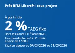 Partenaire BFM - Offre promotionnelle