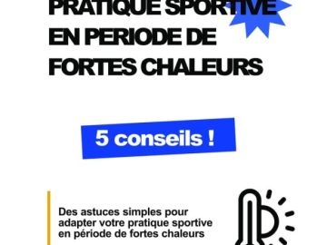 [Vie de la Ligue - Fortes Chaleurs !] 
Rester actif même sous forte chaleur, c’est possible… à condition d’adopter les bons réflexes ! 

🔆 (Re)Découvrez 5...