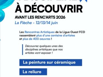 🎨Préparez-vous… les Renc’Arts de la Ligue Ouest FCD arrivent 

👀 Avant le grand rendez-vous à La Flèche ce week-end, on vous dévoile un aperçu des...