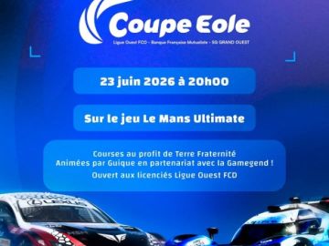 🤜🤛Soutenez Terre Fraternité en participant à la première édition de la Coupe Eole e-sport ou en aidant à la levée de fond lors de la soirée live !