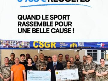 [𝗩𝗶𝗲 𝗱𝗲𝘀 𝗖𝗹𝘂𝗯𝘀 - 𝗖𝗦𝗚𝗥] 

À travers l'événement Sport Solidarité Fraternité, le Club Sportif de la Garnison de Rennes a une nouvelle fois démontré la force de...