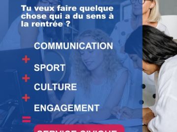 🎓 Vous connaissez un ou une jeune de 18 à 25 ans (30 ans en situation de handicap) qui cherche une expérience enrichissante pour la rentrée ?

À la Ligue...