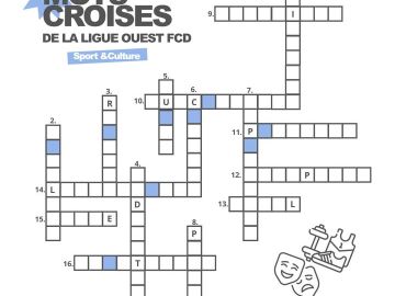 Dites nous en commentaire quel sont les mots cachés dans ces mots croisés ! 
La solution arrive en fin de semaine, vous avez quelques jours pour réflechir ! 🌞🧠