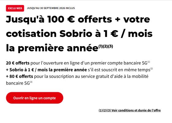Offre Société Générale