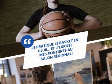 Et si votre licence vous emmenait du terrain jusqu'aux galeries d'art ? 🏀🎨

Avec une licence FCD, on peut jouer au basket en club et exposer ses peintures au...